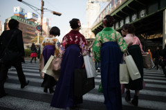 卒業式の帰り