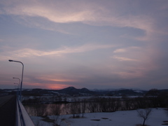 石狩川夕景Ⅲ
