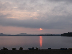 朱鞠内湖の朝Ⅶ