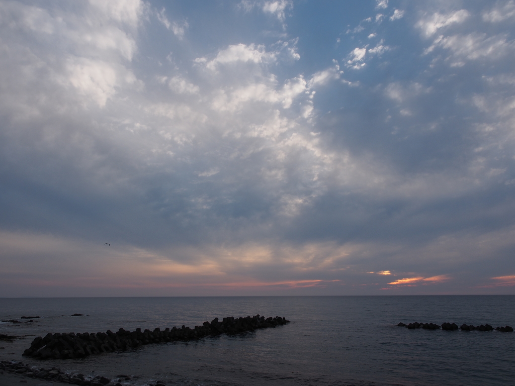 夕闇迫る時刻