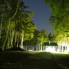 キャンプ場の夜