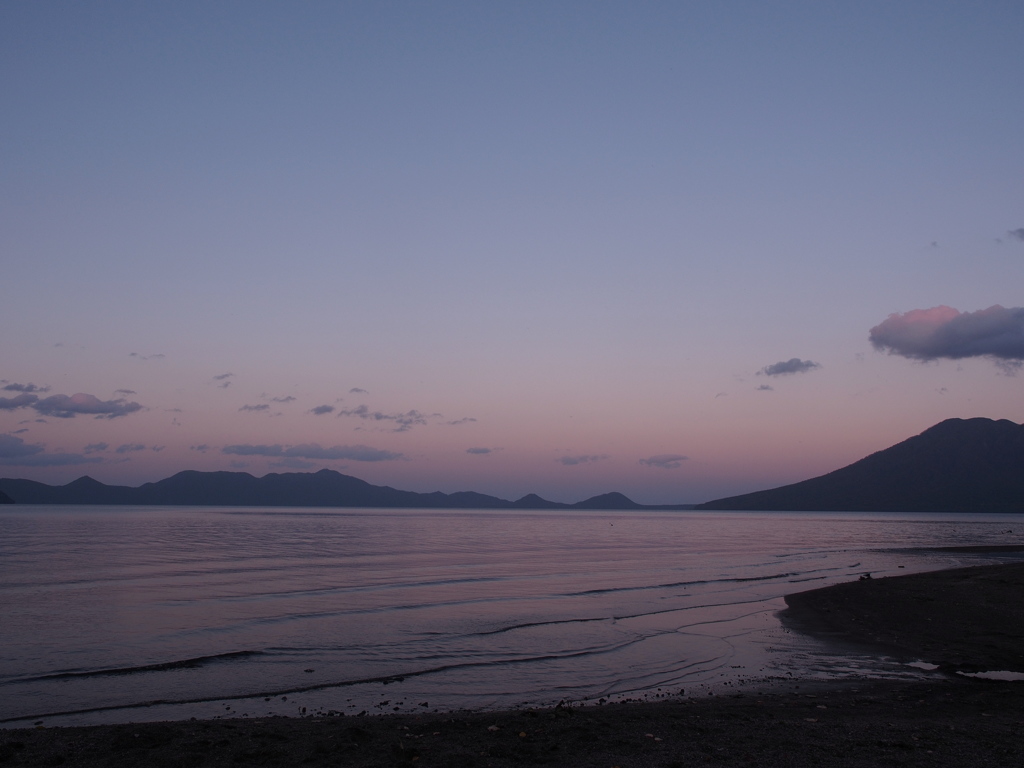 支笏湖夕景Ⅴ
