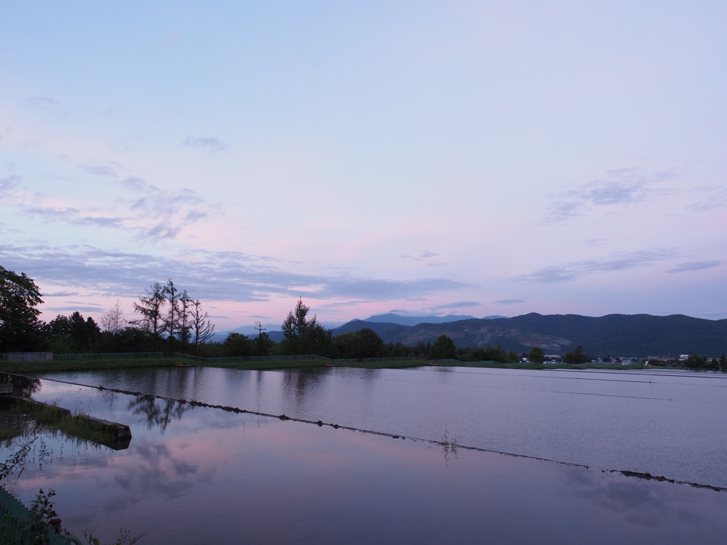 富良野～秋の夕暮れ