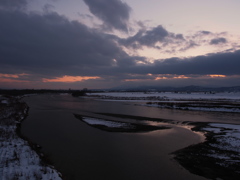 北国の夕景４
