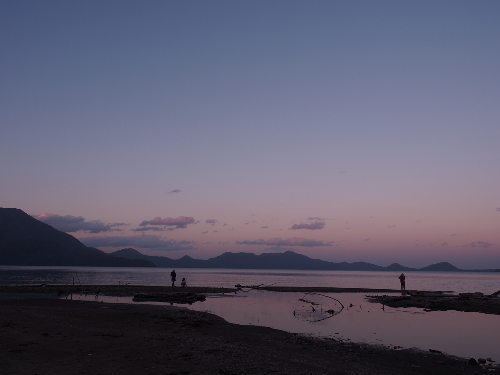 支笏湖夕景Ⅳ