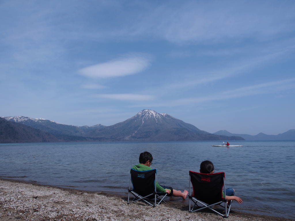 支笏湖の春Ⅰ