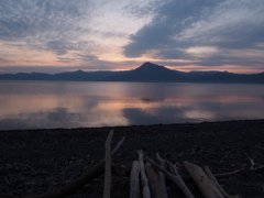 春の支笏湖～夕暮⑥