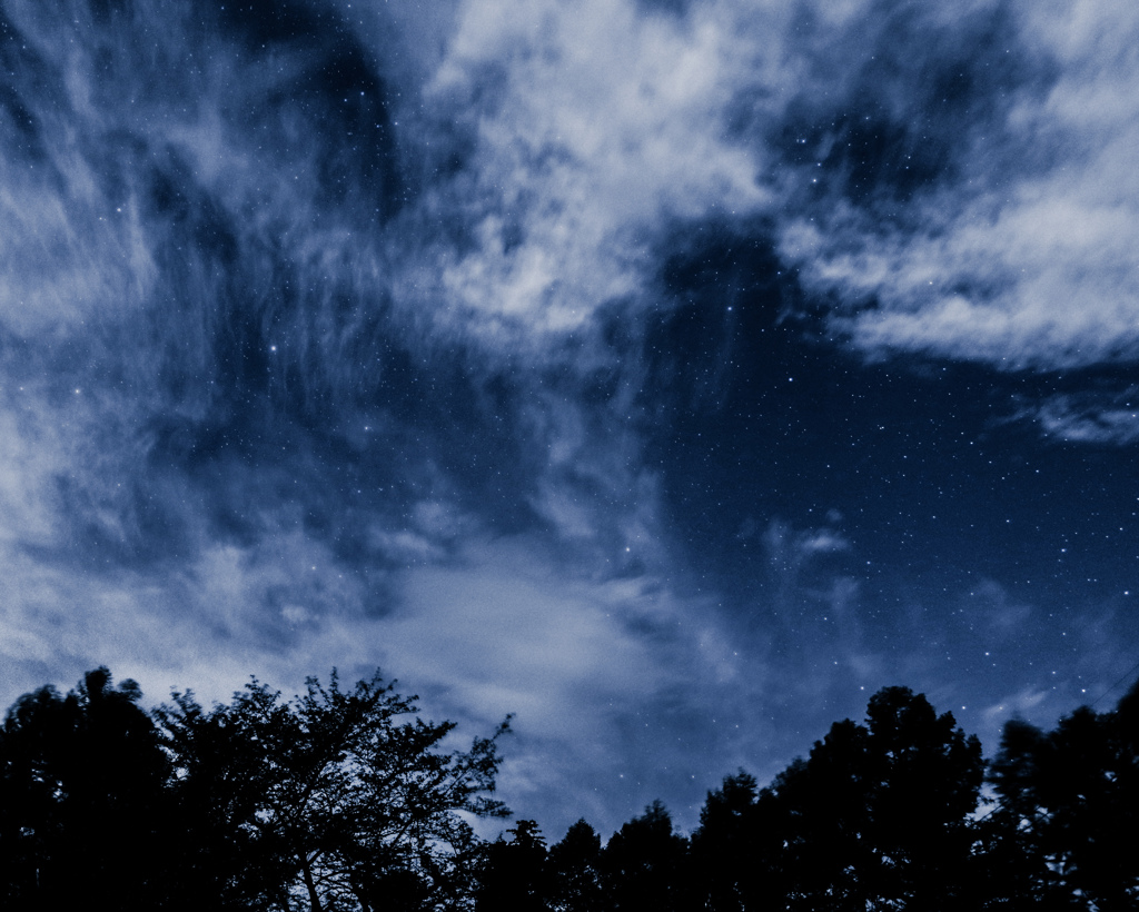 星空に思う