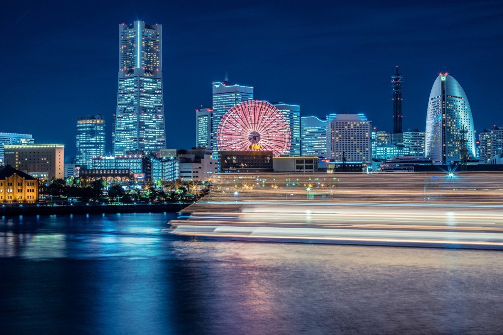 ブルーライトに迎えられて