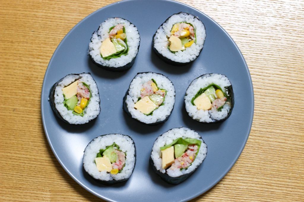 太巻き寿司（息子用）