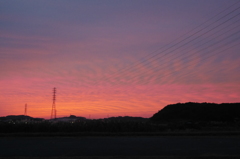 夕焼け P1000581