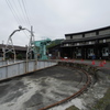 天竜浜名湖鉄道　天竜二俣駅　転車台と扇型機関庫　P1000809