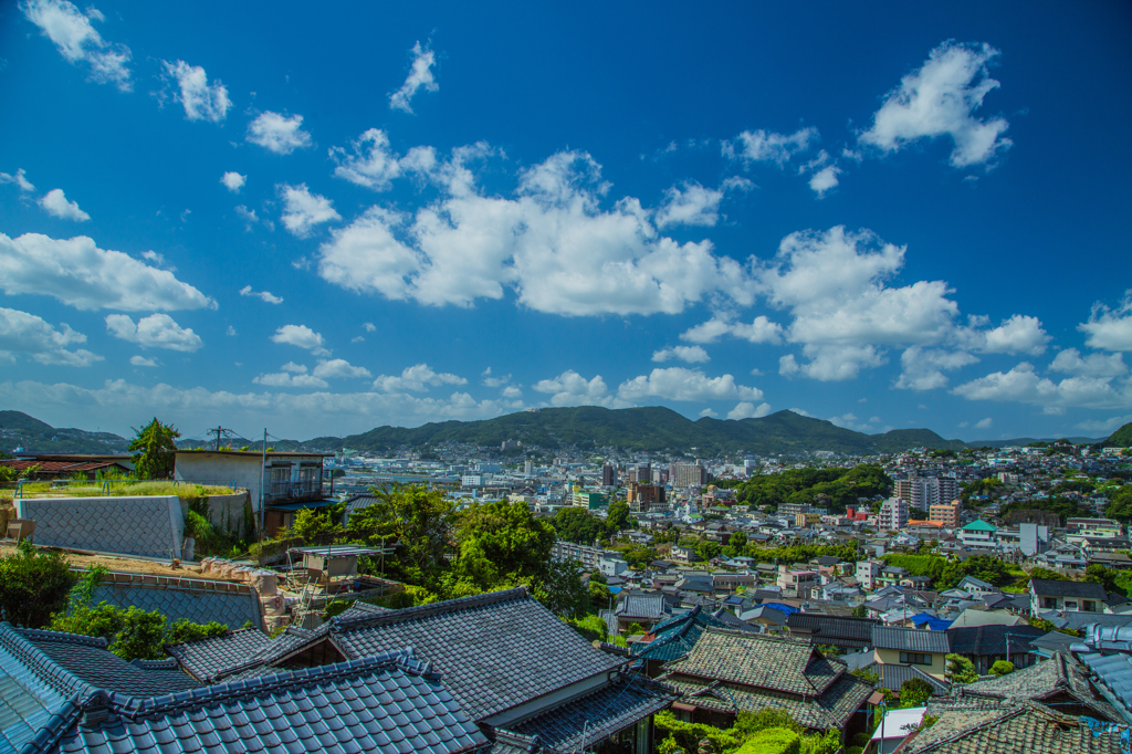 佐世保の街並み