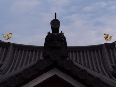 鳳凰と鬼瓦