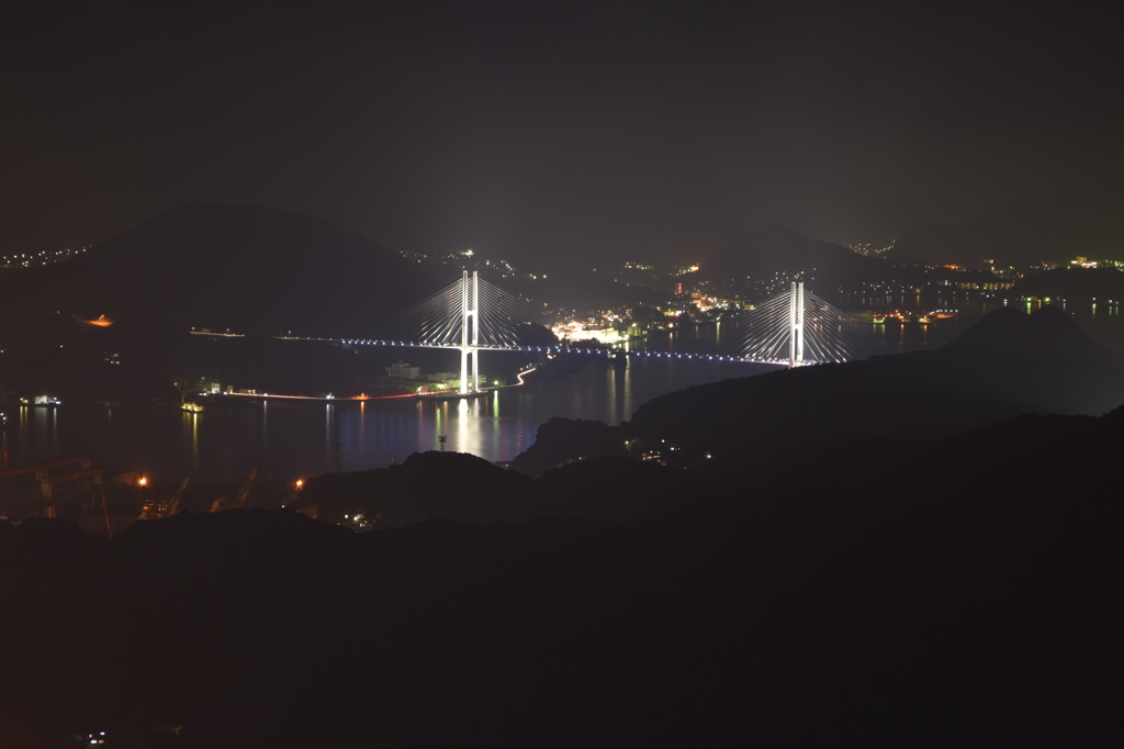 女神橋～長崎の夜景～