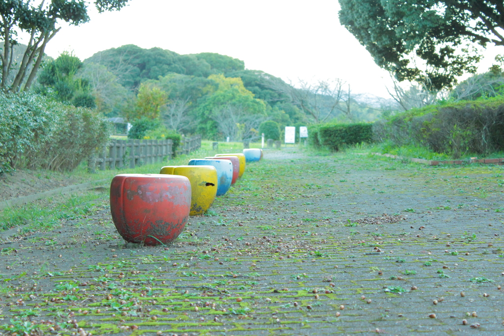 公園。