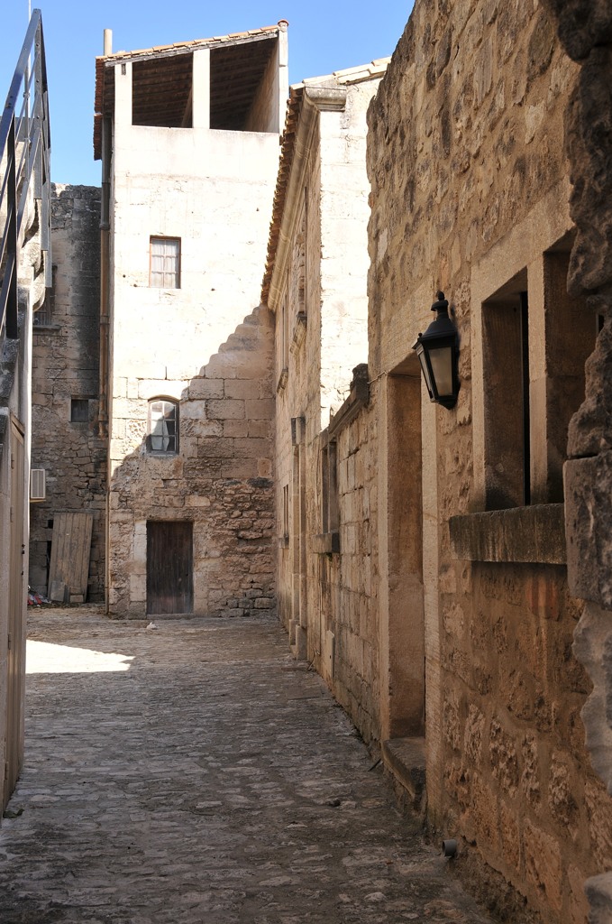 Les Baux-de-Provance村街角