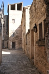 Les Baux-de-Provance村街角