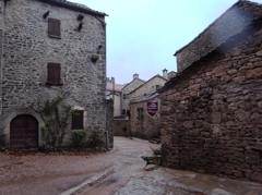 La Couvertoirade村の街角