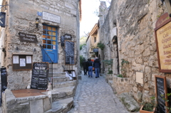 Les Baux-de-Provance村街角