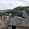 La Roque-sur-Ceze村の町並み