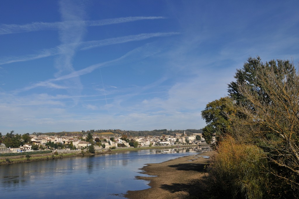 Catillon-la-Batailleの町