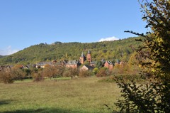 Collonges La Rouge村