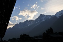 アルプスの山々