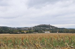 Cordes村遠景