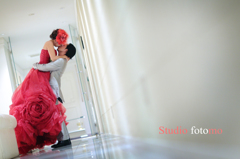 結婚式の写真