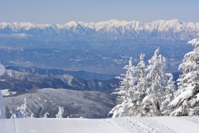 今年の根子岳山頂付近から