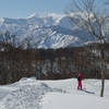 湯沢高原から見た谷川岳