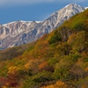 仲秋の小谷村からの白馬岳_5833
