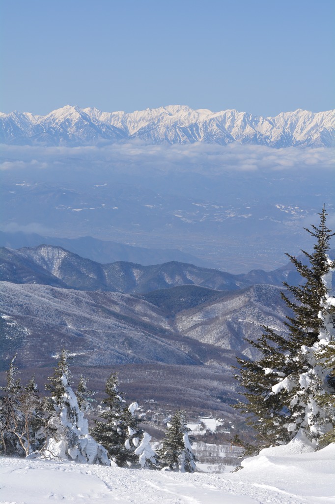 雪山賛歌9（菅平)