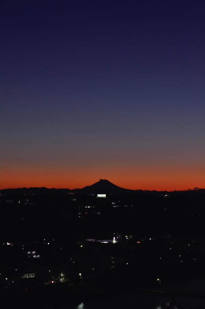 ベランダからの夕景2