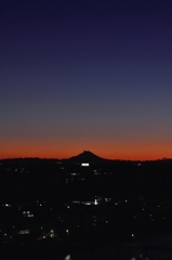 ベランダからの夕景2