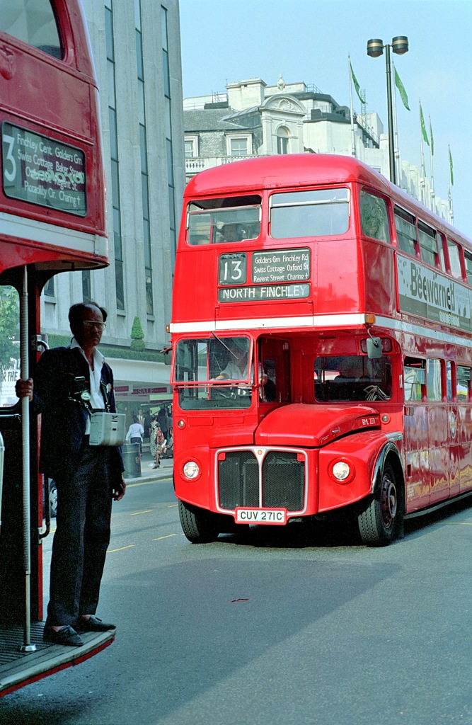 ２４年前のロンドンバス