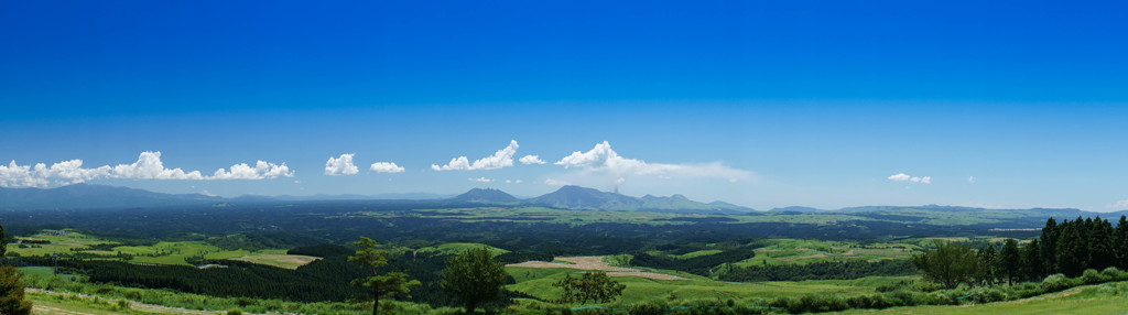 自然のパノラマ
