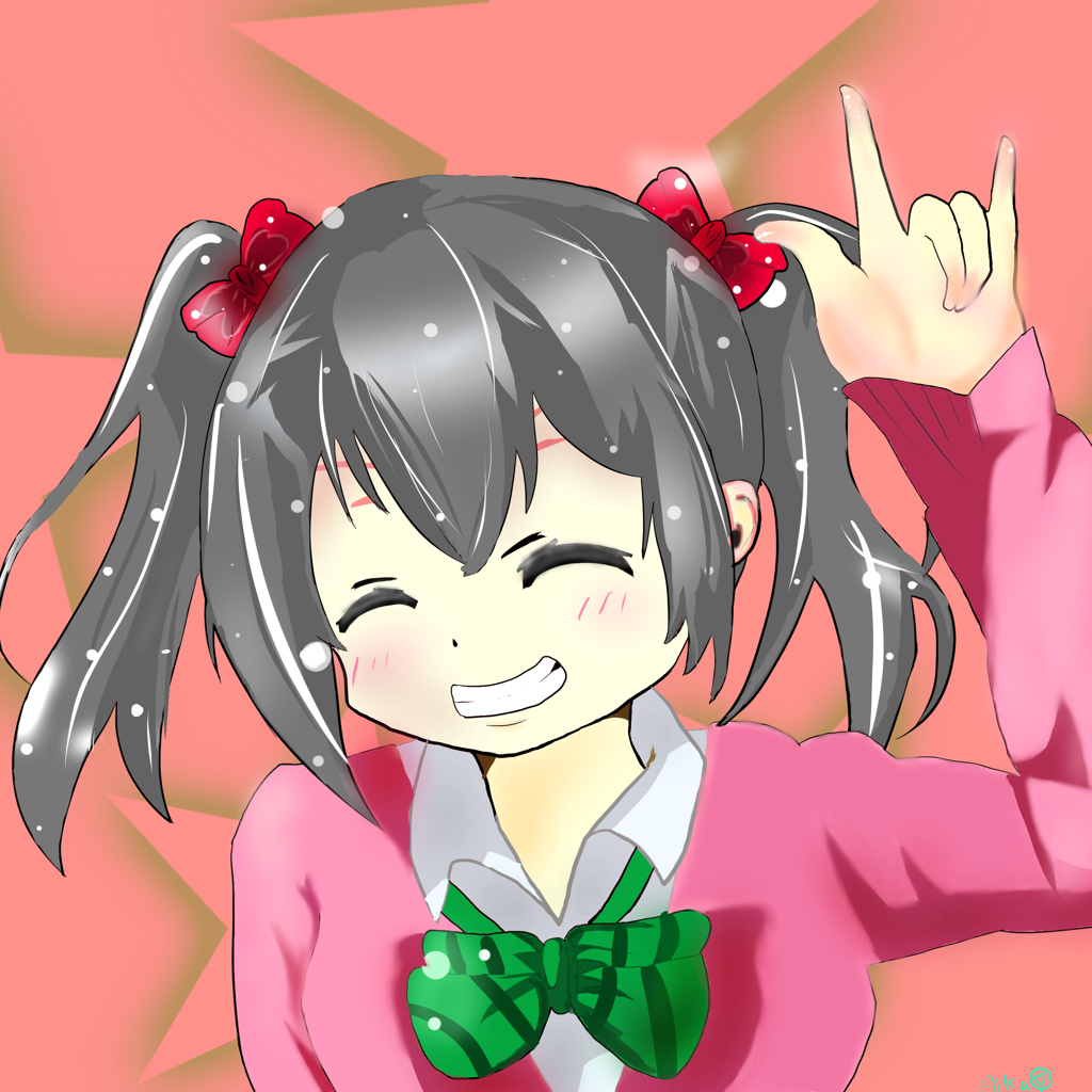 にこにー 背景 ｈｏｓｉ