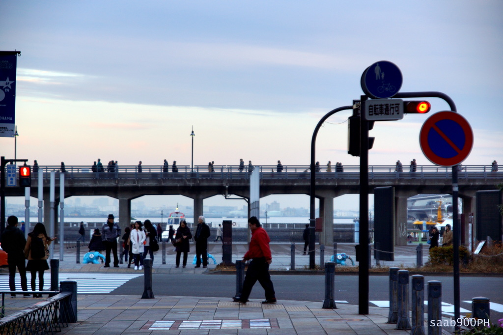横浜夕景-2
