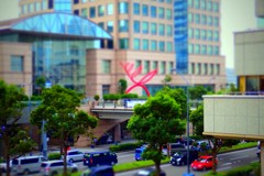 チルトで桜木町