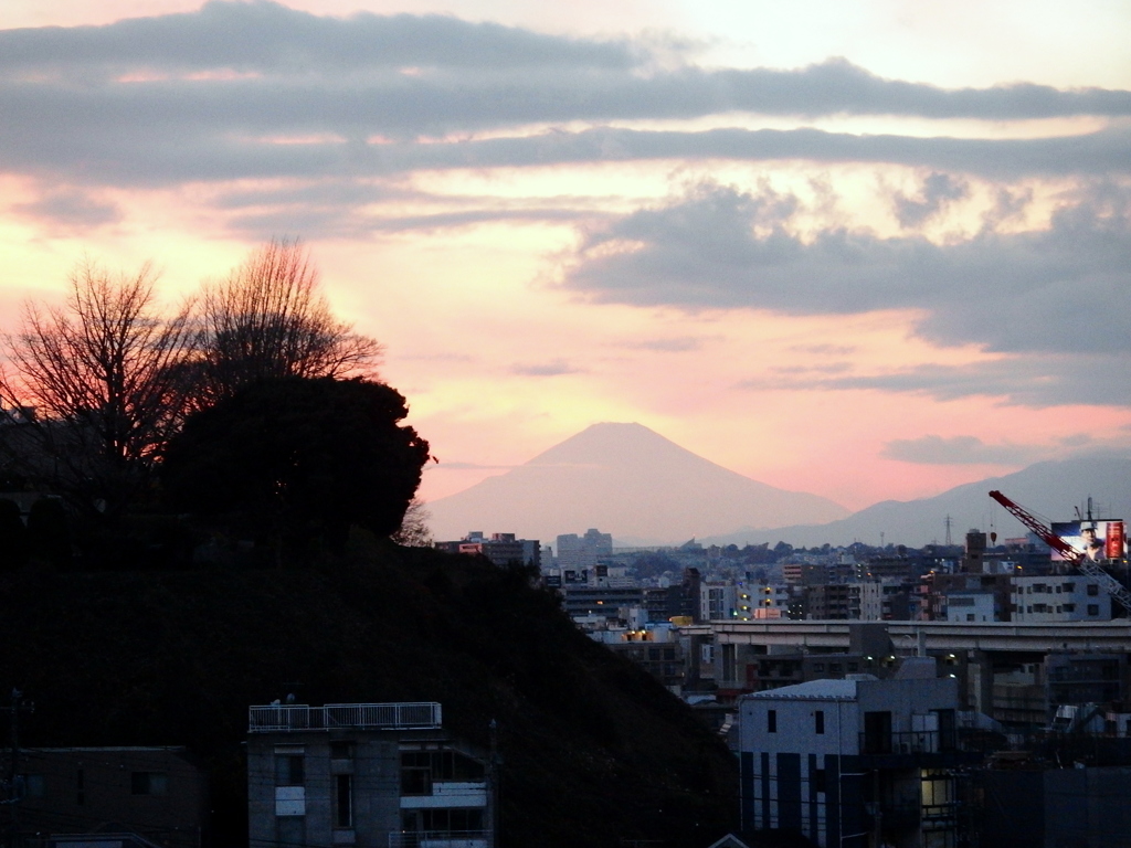 イタリア山遠景-3