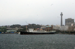 雪の横浜-4