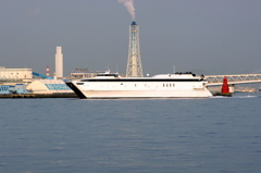 横浜港出船・入船