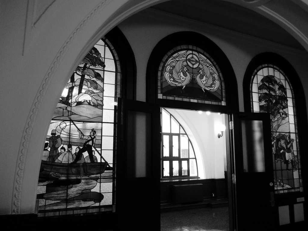 Japanese style Stained glass