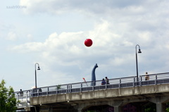 横浜にマンモス現る