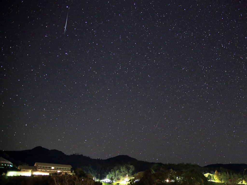 ふたご座流星群　⑤