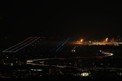 松山空港と松山外環道