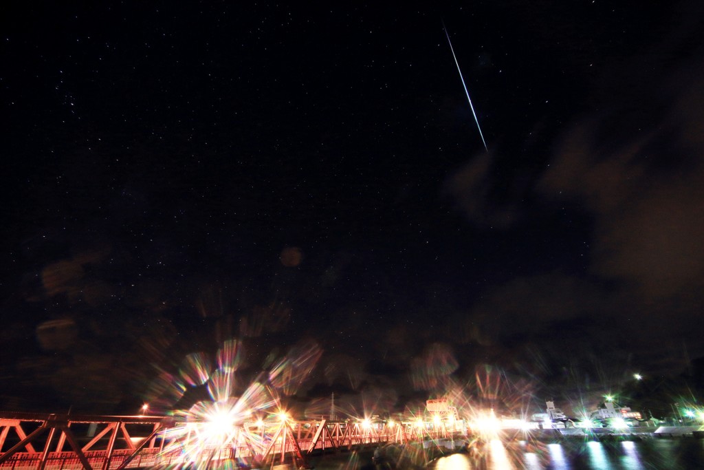 ふたご座流星群１