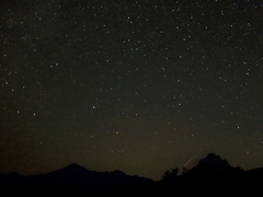 ペルセウス座流星群（石鎚山系）　③